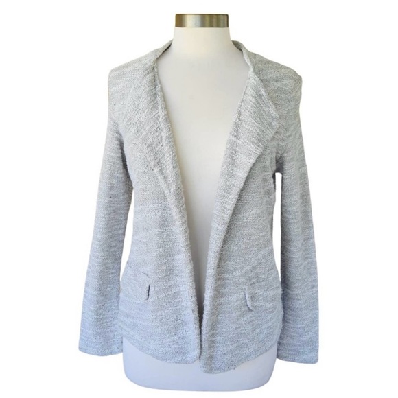 Anthropologie Saturday Sunday Gray Sera Blazer Jacket - Picture 4 of 6